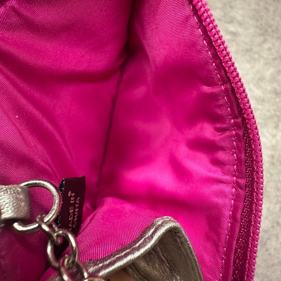 Coach Pink Signature Jacquard Card Holder / Coin Pouch | Y2K - Picture 3 of 4